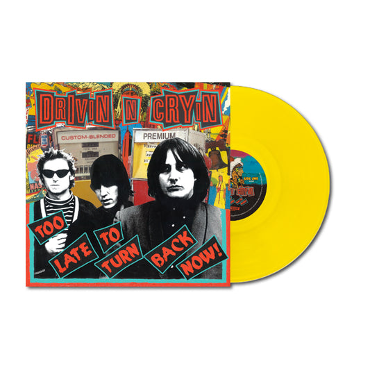 Too late to turn back now limited edition pressing 2024 Translucent Yellow Vinyl